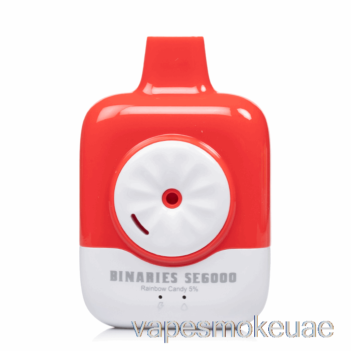 Vape Uae Horizon Binaries SE6000 حلوى قوس قزح للاستعمال مرة واحدة